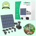 SolarFlow Fontaine Solaire Dynamique – Décoration de Jardin avec Pompe Solaire Écologique