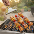 Broch’Max| Brochettes 3-en-1 pour Barbecue | Acier Inoxydable | 1+1 Offert