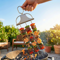 Broch’Max| Brochettes 3-en-1 pour Barbecue | Acier Inoxydable | 1+1 Offert