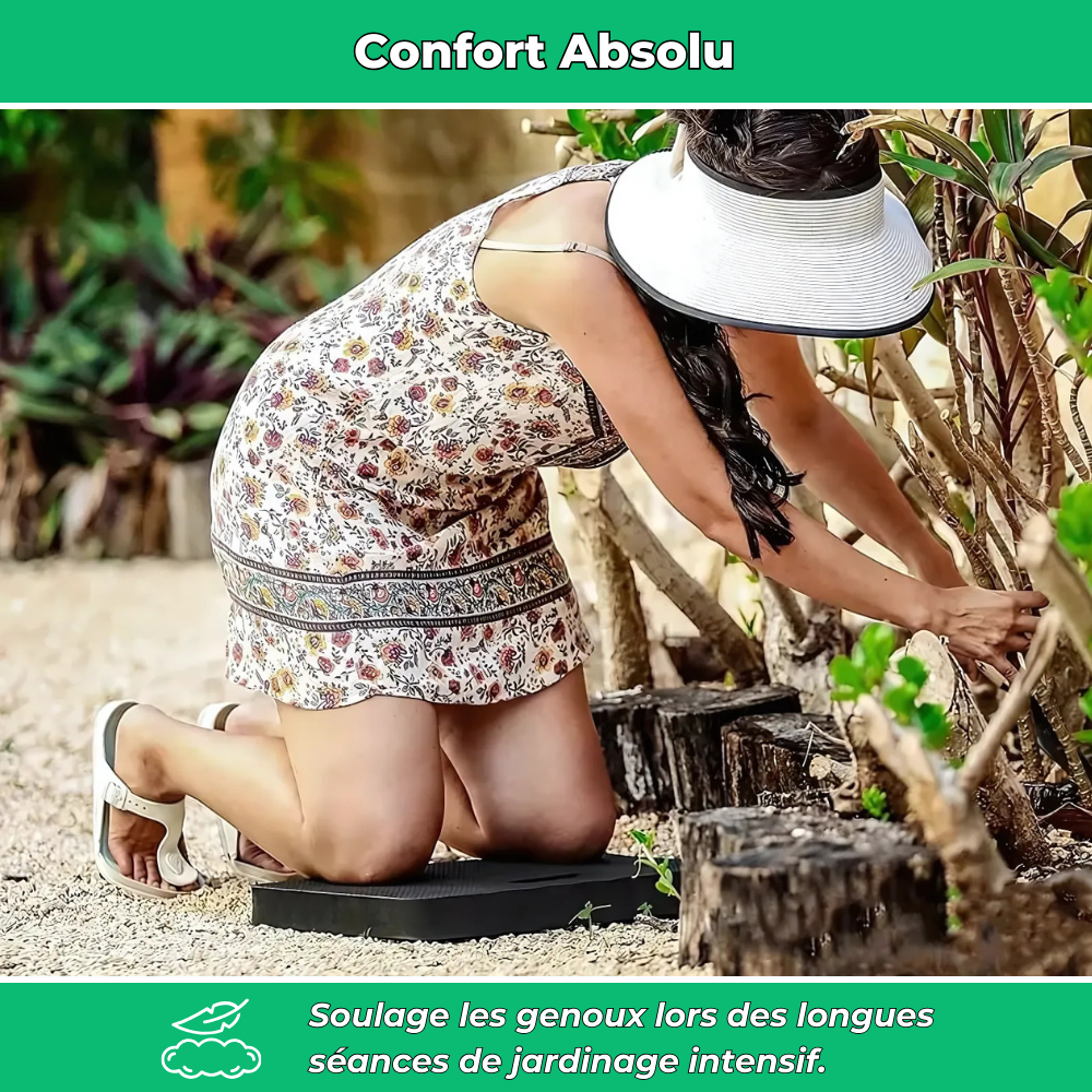 Coussin d'Agenouillement Ultra-Confort pour Jardiniers – Confort Optimal pour Travaux de Jardinage
