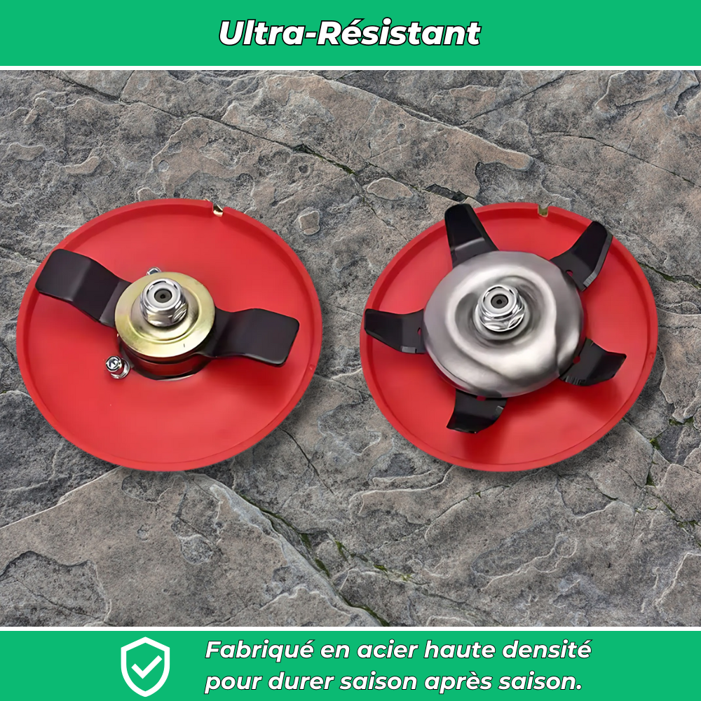 D60 PRO Disque de Désherbage Puissant pour Débroussailleuses – Coupe Efficace des Mauvaises Herbes