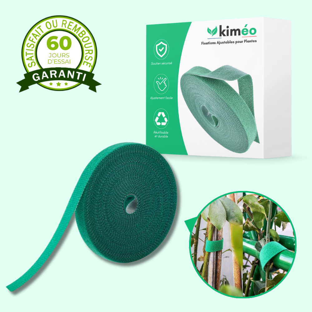Fixations Ajustables pour Plantes – Soutien et Protection Optimale pour Croissance des Plantes