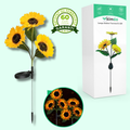 Lampe Solaire Tournesol à LED – Éclairage Décoratif et Écologique pour Jardin