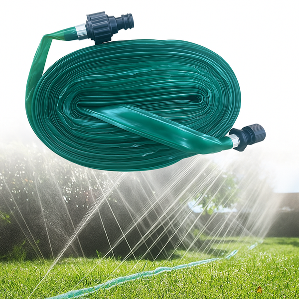 AquaJet – Tuyau d’arrosage au sol à jets d’eau pour jardin