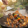 Broch’Max| Brochettes 3-en-1 pour Barbecue | Acier Inoxydable | 1+1 Offert