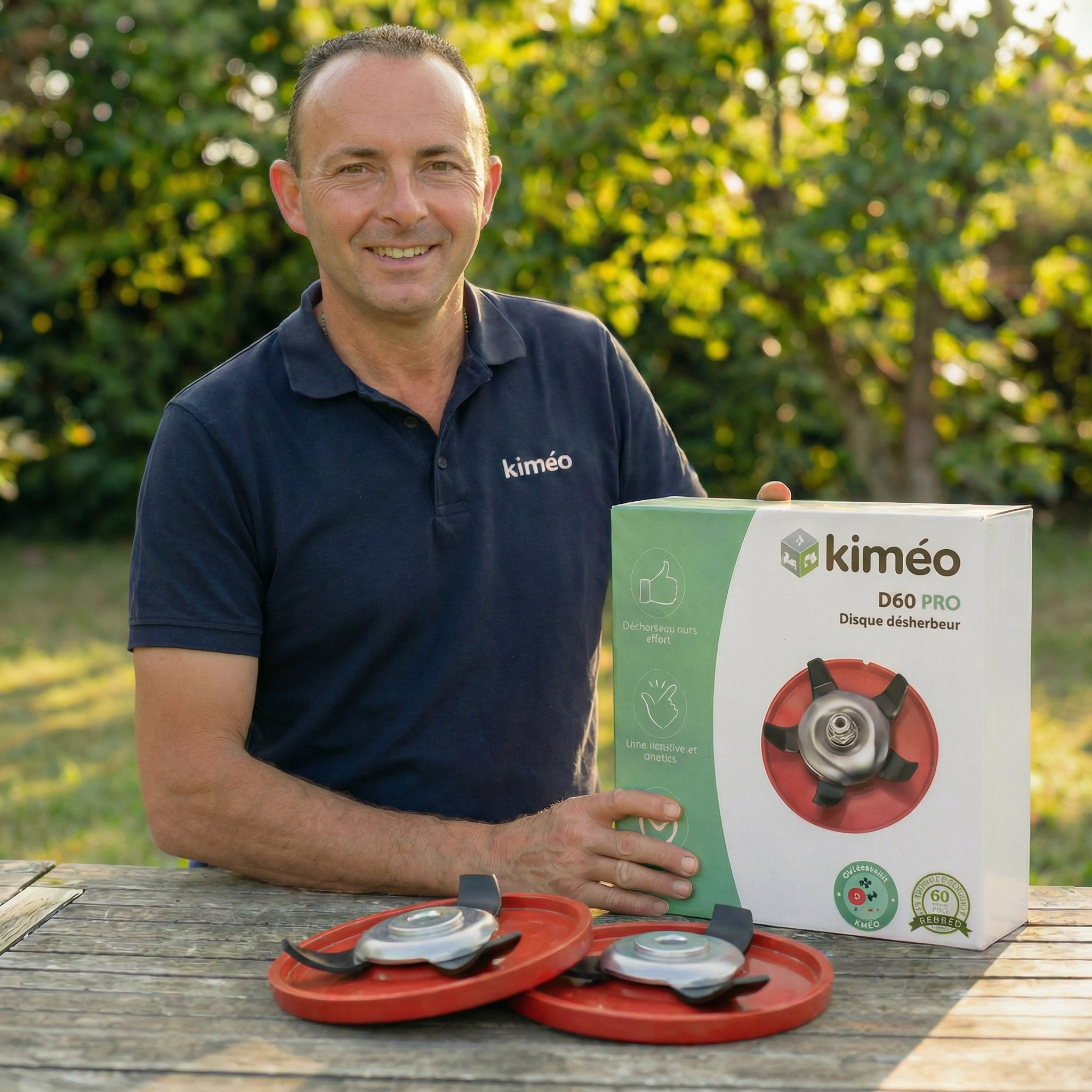 D60 PRO Disque de Désherbage Puissant pour Débroussailleuses – Coupe Efficace des Mauvaises Herbes