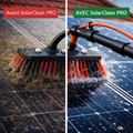 SolarClean PRO Brosse Télescopique Haute Performance pour Panneaux Solaires – Nettoyage Efficace et Pratique