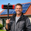 SolarClean PRO Brosse Télescopique Haute Performance pour Panneaux Solaires – Nettoyage Efficace et Pratique