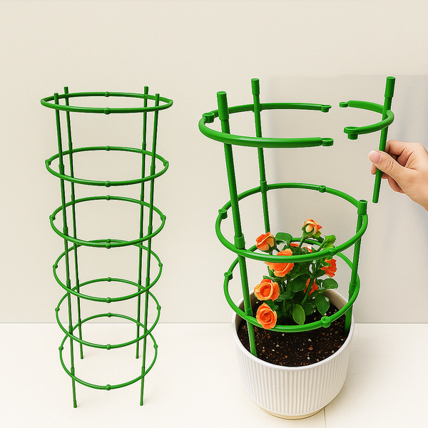 Anneaux de Support Flexibles pour Plantes – Support Ajustable pour Croissance des Plantes
