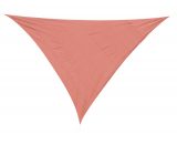 Outsunny Voile d'Ombrage Triangulaire Rouge 6 x 6 x 6 m 3662970016121