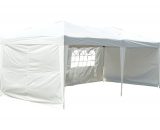 Outsunny Tente de RÃ©ception Pliante en Acier Blanc 600 x 300 x 255 cm 3662970044131