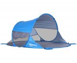 Abri de plage tente pop-up bleu 3662970062920