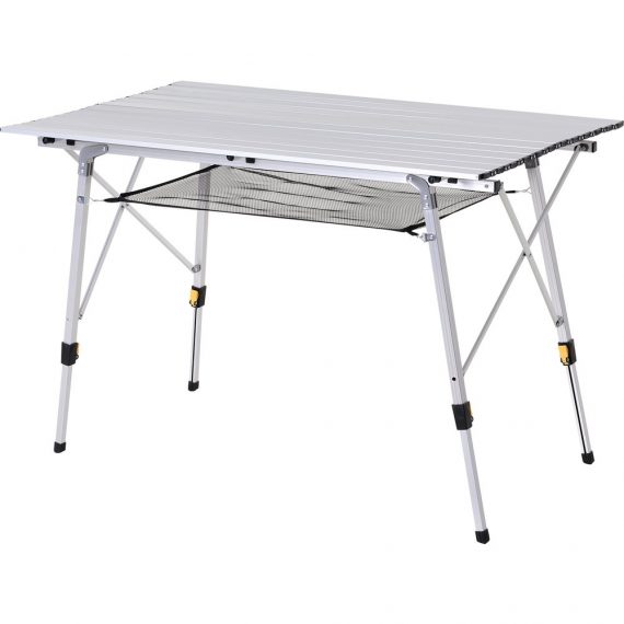 Table de camping pliante  6 pers. en aluminium 3662970062791
