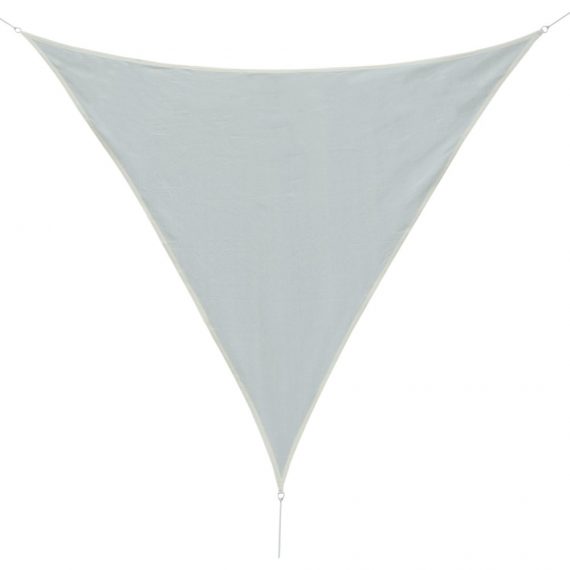 Outsunny Voile d'Ombrage Triangulaire CrÃ¨me 6 x 6 x 6 m 3662970016039